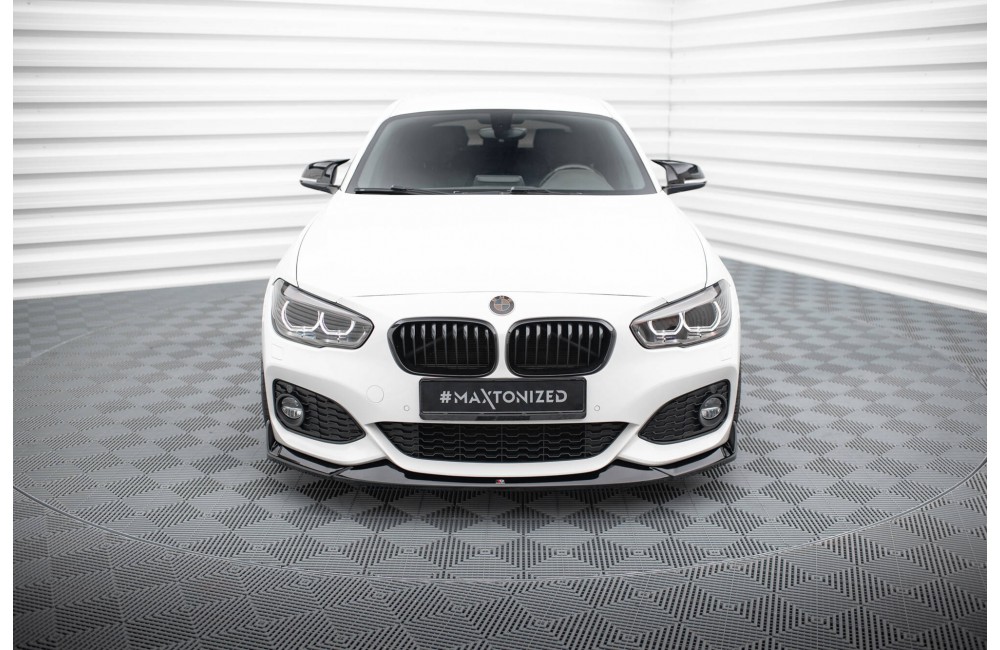 Front Splitter V.4 CSL Look BMW 1 M-Pack / M140i F20 Facelift