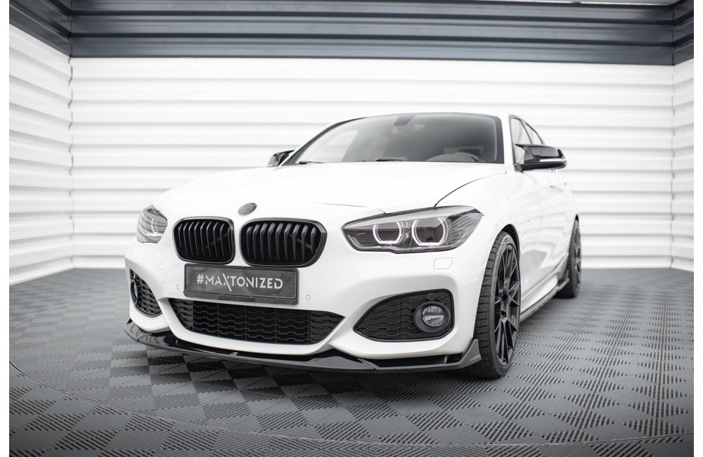Front Splitter V.4 CSL Look BMW 1 M-Pack / M140i F20 Facelift
