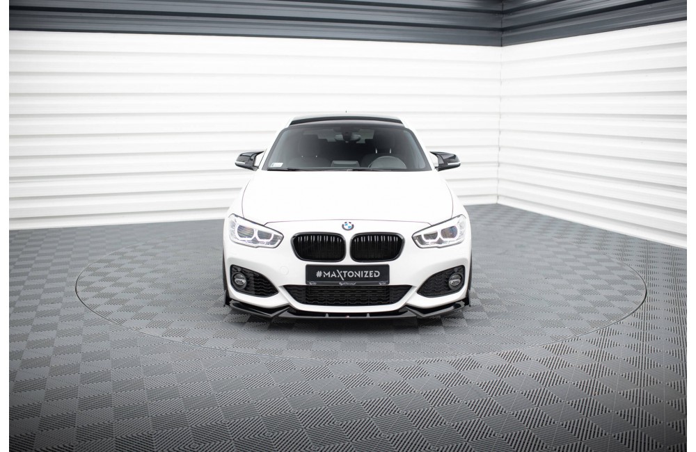 Front Splitter V.5 + Flaps BMW 1 M-Pack / M140i F20 Facelift