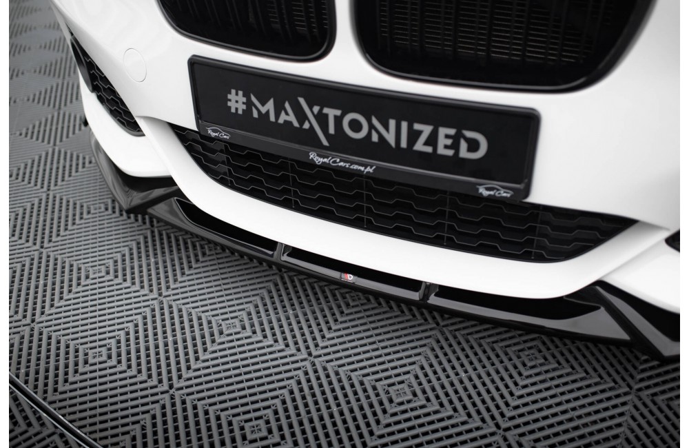 Front Splitter V.5 + Flaps BMW 1 M-Pack / M140i F20 Facelift