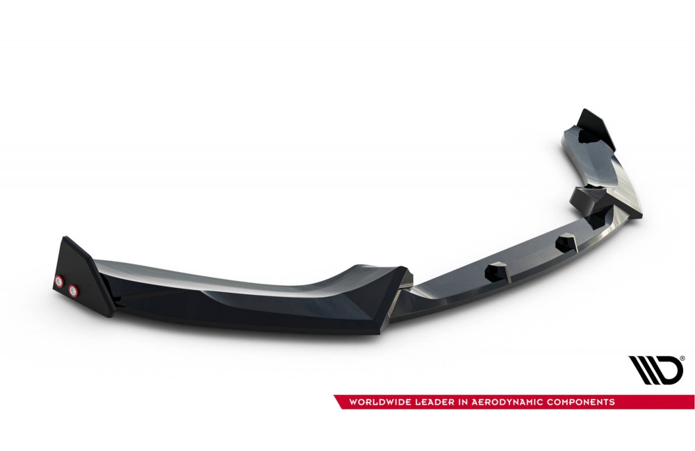 Front Splitter V.5 + Flaps BMW 1 M-Pack / M140i F20 Facelift