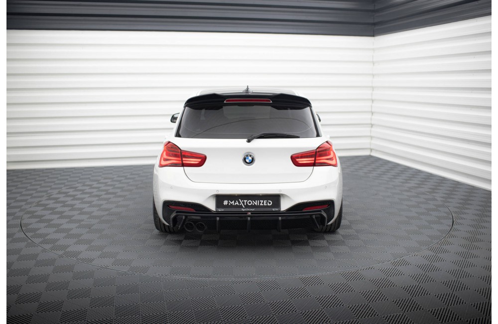 Rear Valance V.3 BMW 1 M-Pack F20 Facelift (Single side dual exhaust version)
