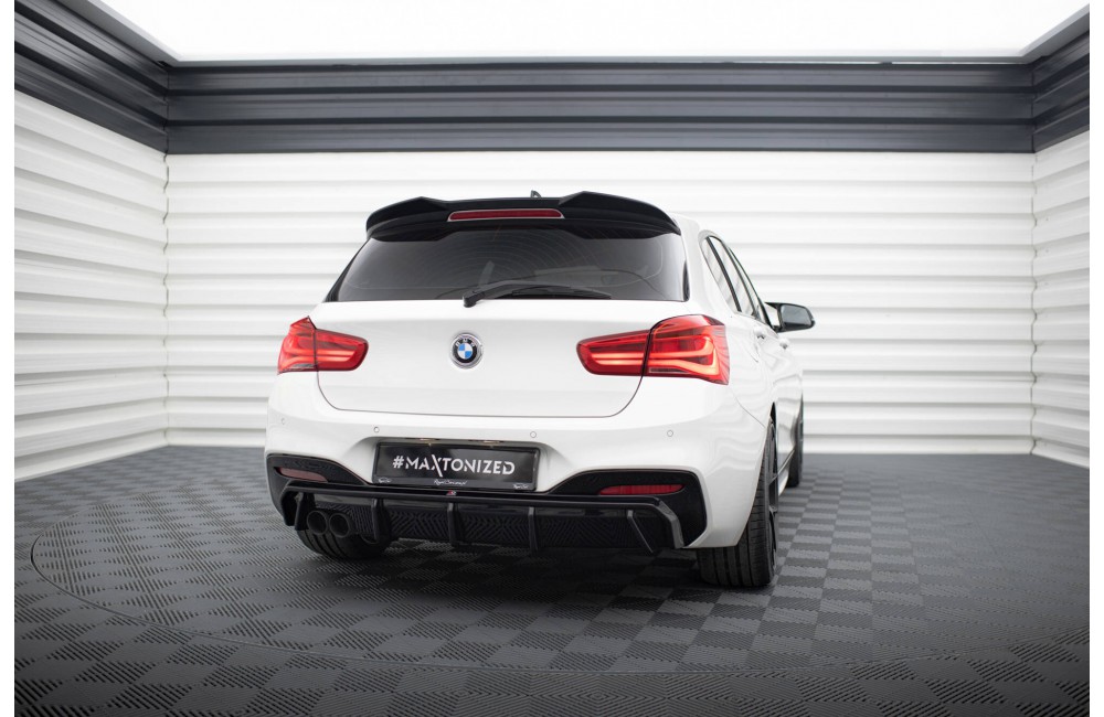 Rear Valance V.3 BMW 1 M-Pack F20 Facelift (Single side dual exhaust version)