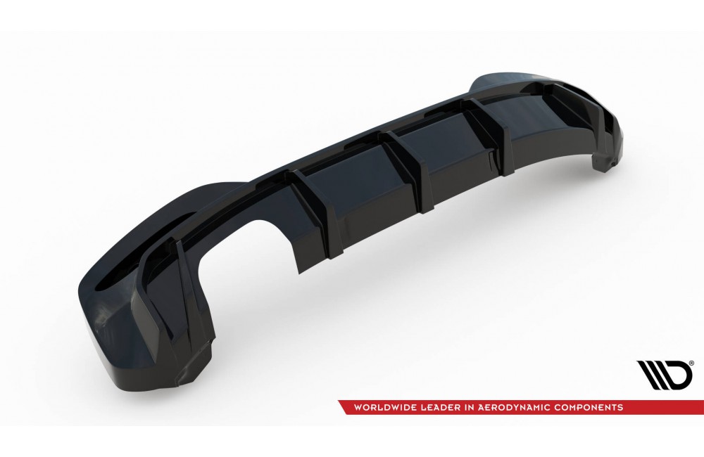 Rear Valance V.3 BMW 1 M-Pack F20 Facelift (Single side dual exhaust version)