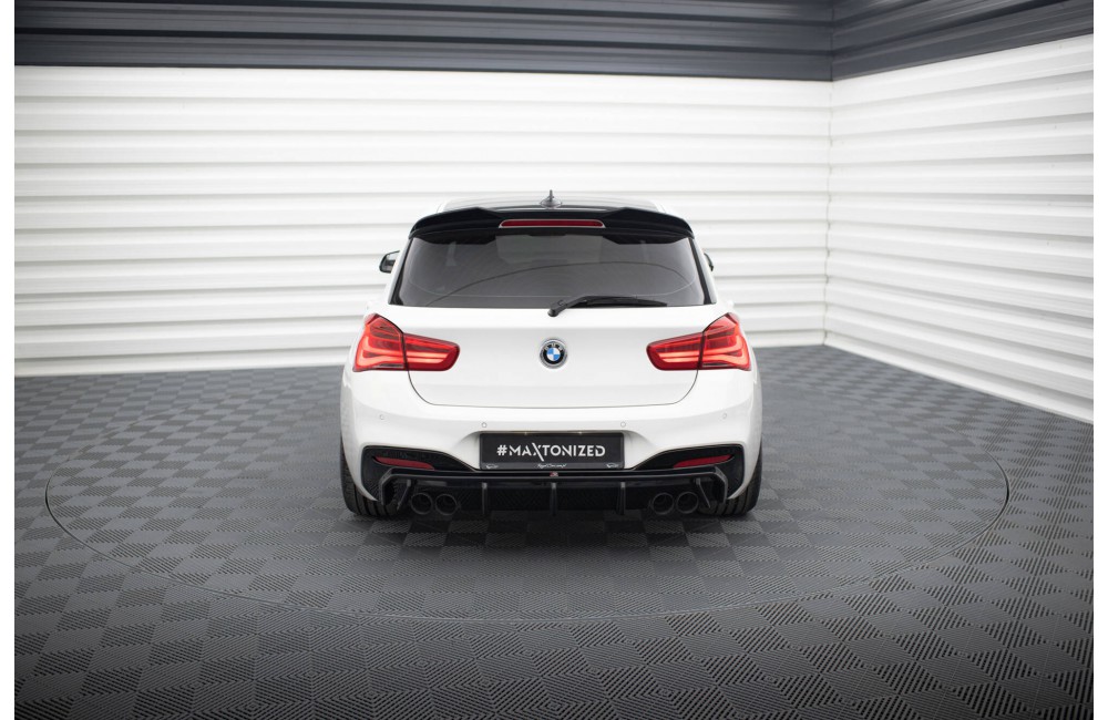 Rear Valance V.3 BMW 1 M-Pack / M140i F20 Facelift (Version with dual exhausts on both sides)