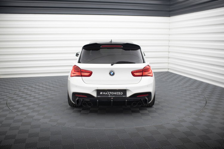 Πίσω Valance V.3 BMW 1 M-Pack / M140i F20 Facelift (Έκδοση με διπλές εξατμίσεις και στις δύο πλευρές)