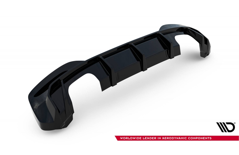 Rear Valance V.3 BMW 1 M-Pack / M140i F20 Facelift (Version with dual exhausts on both sides)