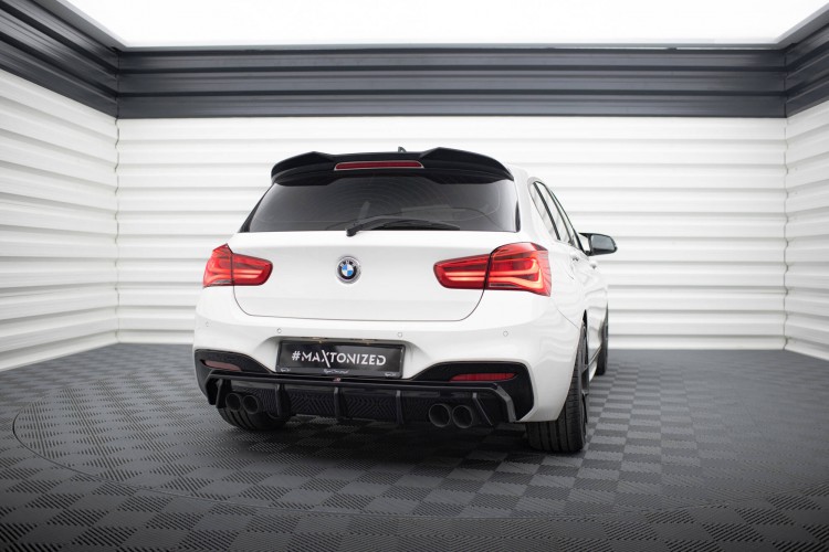Πίσω Valance V.3 BMW 1 M-Pack / M140i F20 Facelift (Έκδοση με διπλές εξατμίσεις και στις δύο πλευρές)