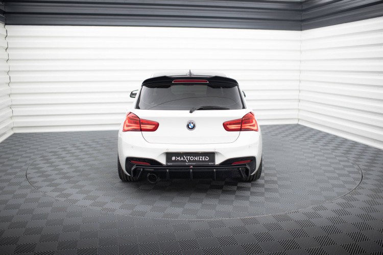 Πίσω valance V.3 BMW 1 M-Pack F20 Facelift (Έκδοση με μονή εξατμίση από τη μία πλευρά)