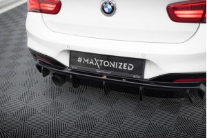 Rear Valance V.3 BMW 1 M-Pack F20 Facelift (Version with single exhaust on one side)