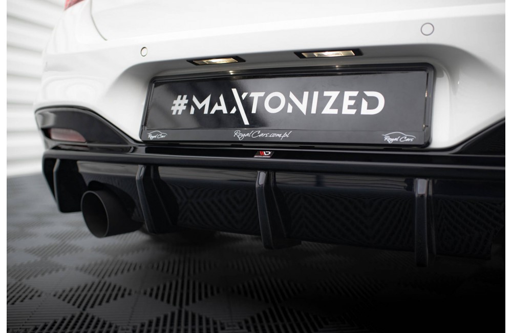 Rear Valance V.3 BMW 1 M-Pack F20 Facelift (Version with single exhaust on one side)