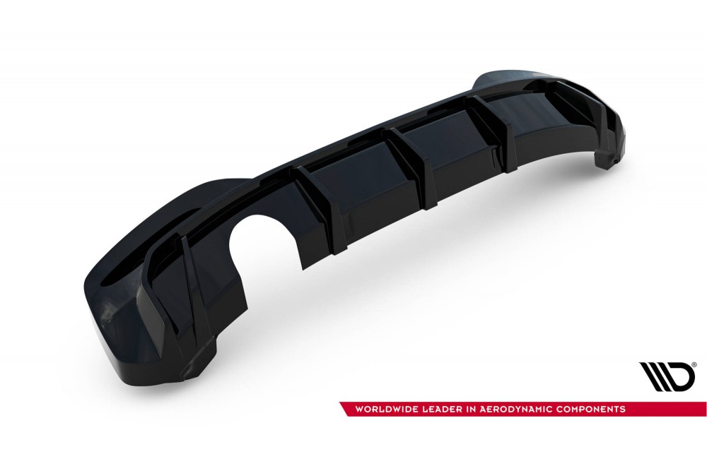 Rear Valance V.3 BMW 1 M-Pack F20 Facelift (Version with single exhaust on one side)