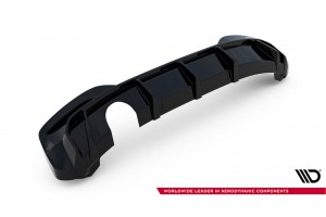 Rear Valance V.3 BMW 1 M-Pack F20 Facelift (Version with single exhaust on one side)