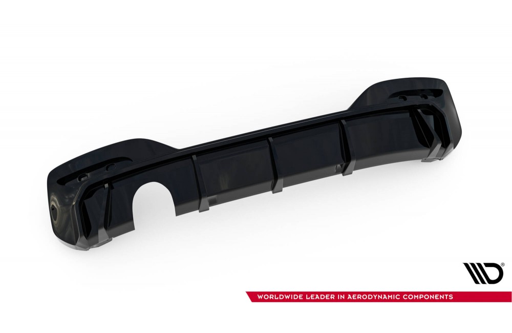 Rear Valance V.3 BMW 1 M-Pack F20 Facelift (Version with single exhaust on one side)