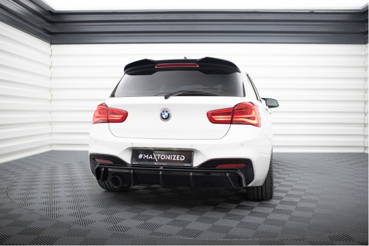 Πίσω valance V.3 BMW 1 M-Pack F20 Facelift (Έκδοση με μονή εξατμίση από τη μία πλευρά)