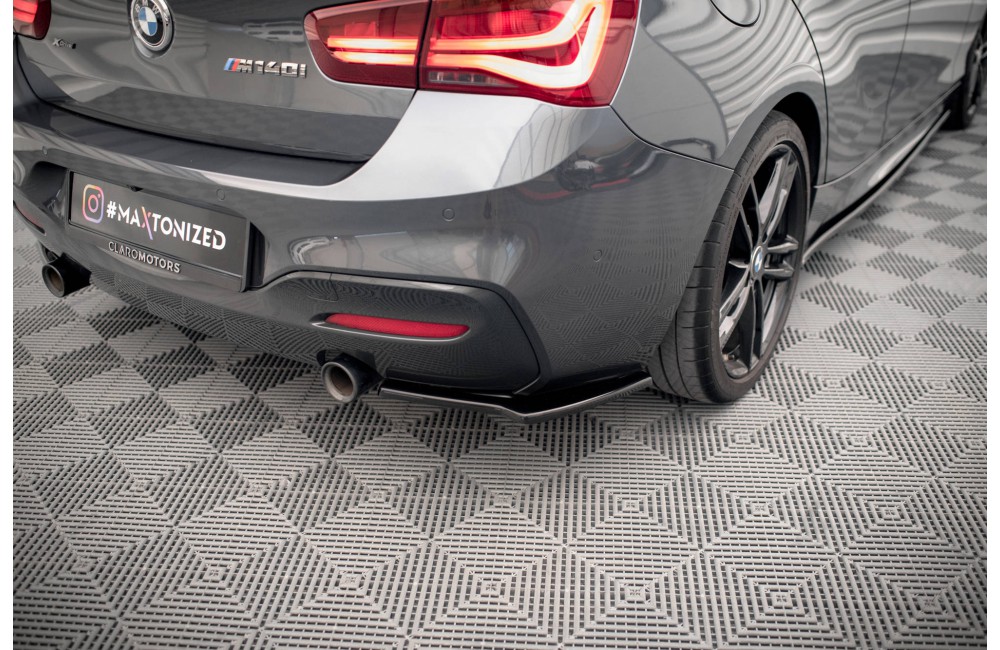 REAR SIDE SPLITTERS V.2 BMW 1 F20/F21 M-POWER FACELIFT