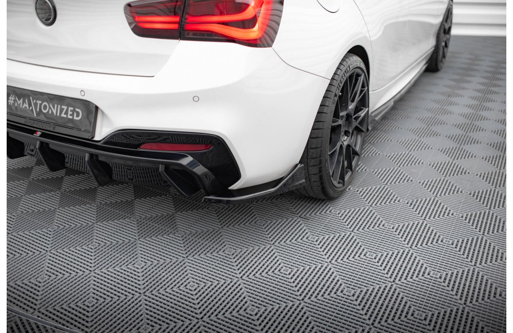 Rear Side Splitters (For rear valance V.3) BMW 1 M-Pack / M140i F20 Facelift