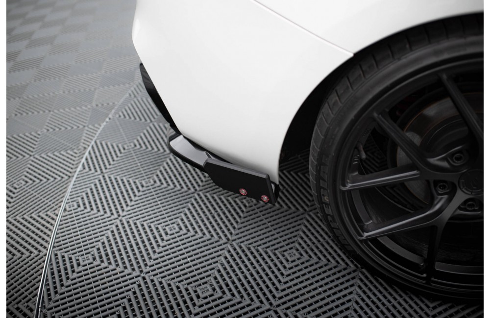Rear Side Splitters V.5 + Flaps (For rear valance V.3) BMW 1 M-Pack / M140i F20 Facelift