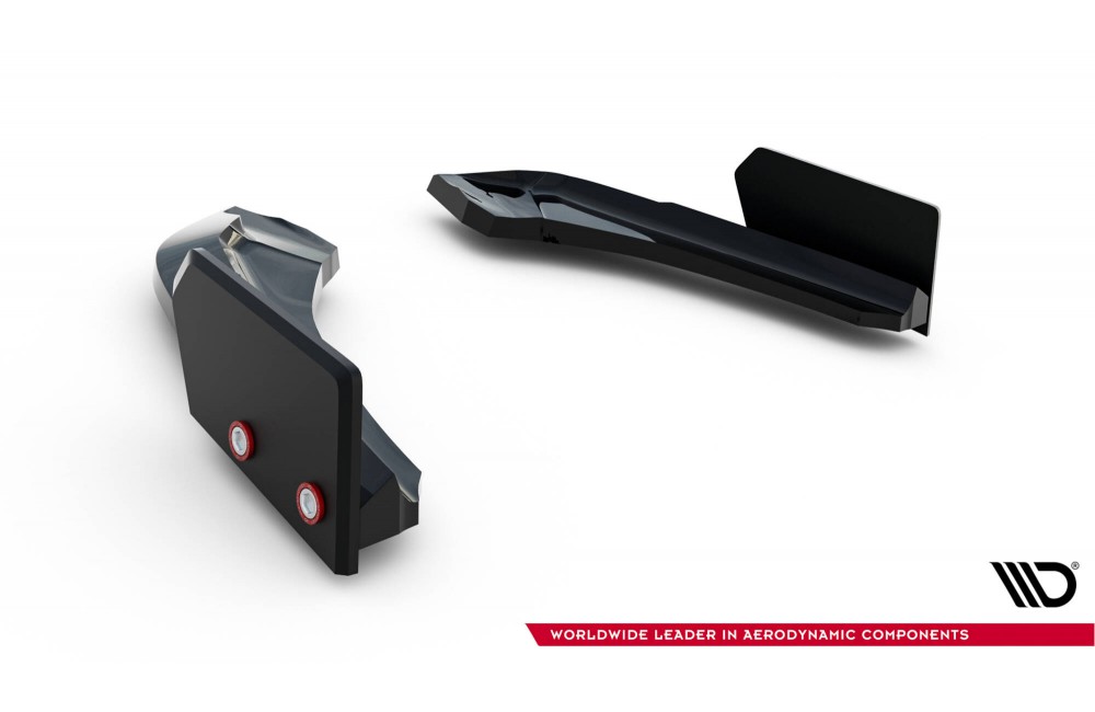 Rear Side Splitters V.5 + Flaps (For rear valance V.3) BMW 1 M-Pack / M140i F20 Facelift