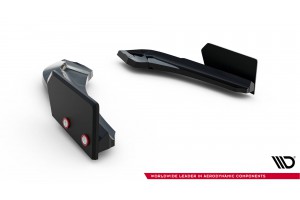 Rear Side Splitters V.5 + Flaps (For rear valance V.3) BMW 1 M-Pack / M140i F20 Facelift