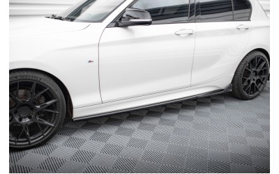 Side Skirts Diffusers V.3 CSL Look BMW 1 M-Pack / M140i F20 Facelift