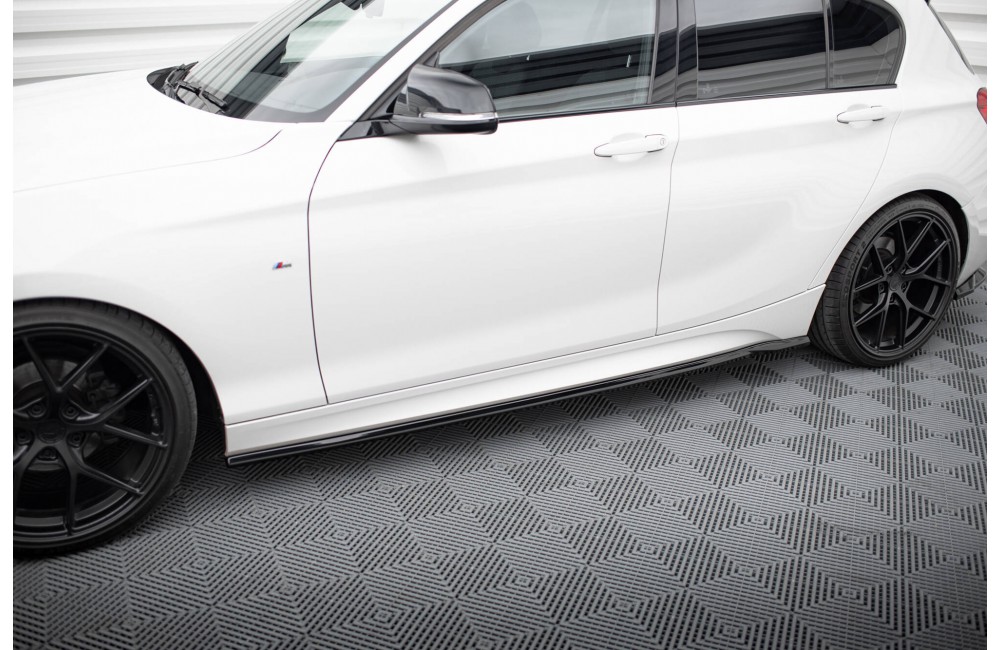 Side Skirts Diffusers V.5 BMW 1 M-Pack / M140i F20 Facelift Side Skirts Diffusers V.5 BMW 1 M-Pack / M140i F20 Facelift