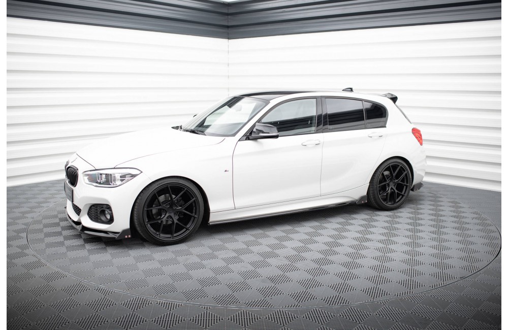 Side Skirts Diffusers V.4 + Flaps BMW 1 M-Pack / M140i F20 Facelift Side Skirts Diffusers V.4 + Flaps BMW 1 M-Pack / M140i F20 Facelift