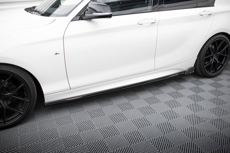 Πλευρικοί Σκίρτ Diffusers V.4 + Flaps BMW 1 M-Pack / M140i F20 Facelift