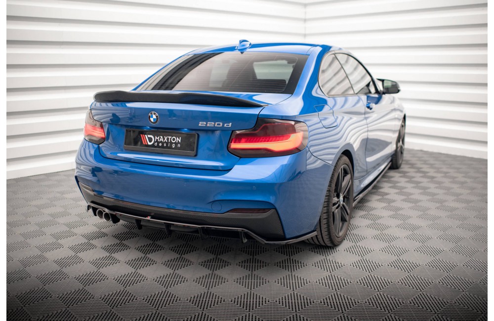 Rear Splitter (with vertical bars) BMW 2 M-Pack F22
