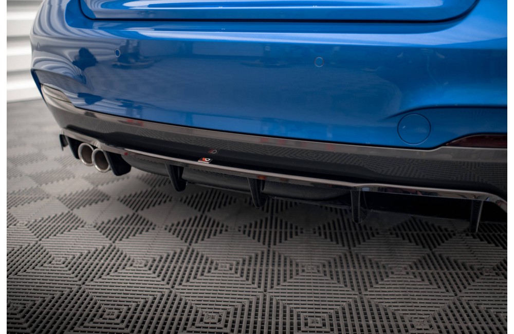 Rear Splitter (with vertical bars) BMW 2 M-Pack F22