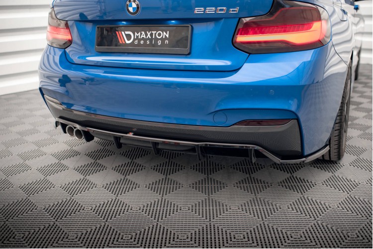 Πίσω Splitter (με κάθετες ράβδους) BMW 2 M-Pack F22