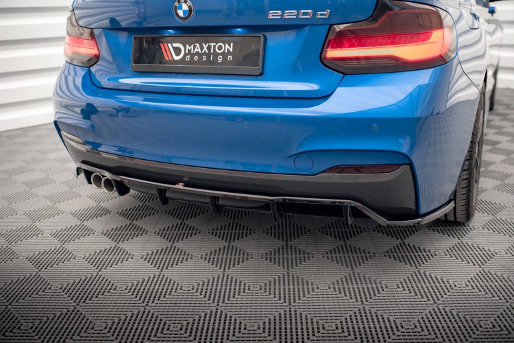 Πίσω Splitter (με κάθετες ράβδους) BMW 2 M-Pack F22