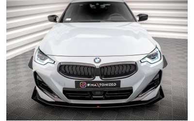 Front Bumper Wings (Canards) BMW 2 Coupe M-Pack / M240i G42