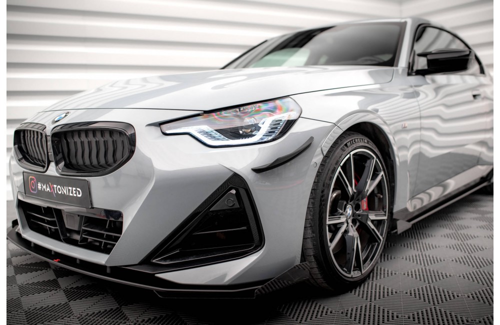 Front Bumper Wings (Canards) BMW 2 Coupe M-Pack / M240i G42 Front Bumper Wings (Canards) BMW 2 Coupe M-Pack / M240i G42