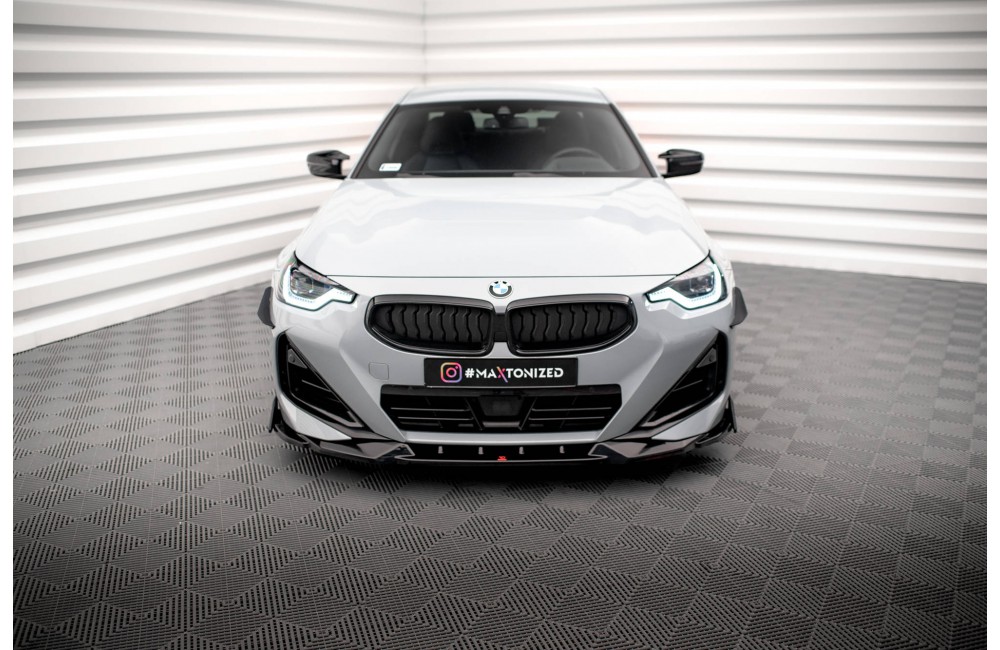 Front Splitter V.2 + Flaps BMW 2 Coupe M-Pack / M240i G42