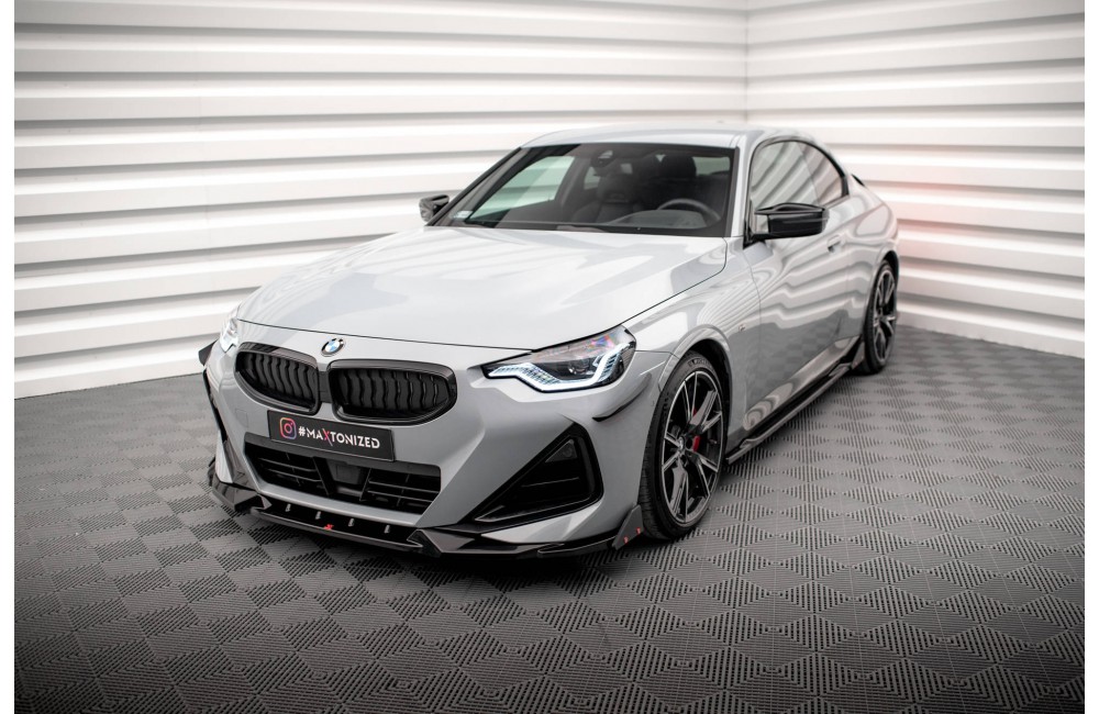 Front Splitter V.2 + Flaps BMW 2 Coupe M-Pack / M240i G42