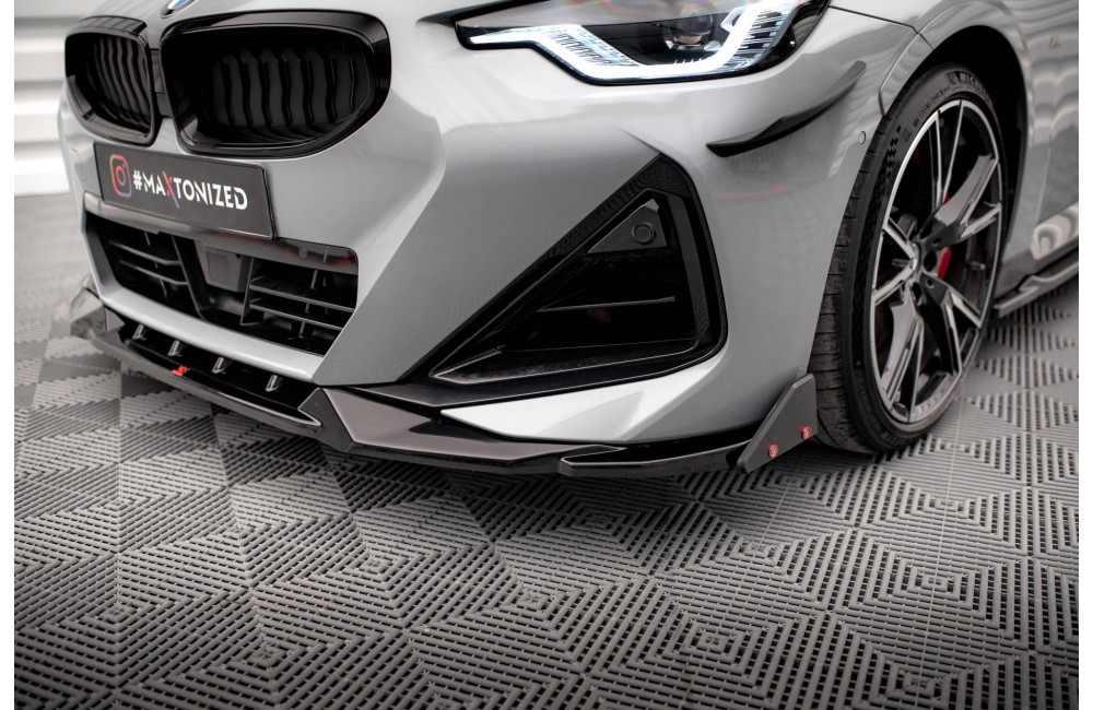Front Splitter V.2 + Flaps BMW 2 Coupe M-Pack / M240i G42