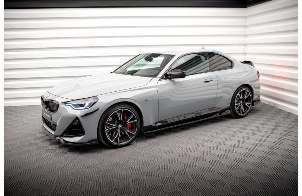 Side Skirts Diffusers V.1 BMW 2 Coupe M-Pack / M240i G42 Side Skirts Diffusers V.1 BMW 2 Coupe M-Pack / M240i G42