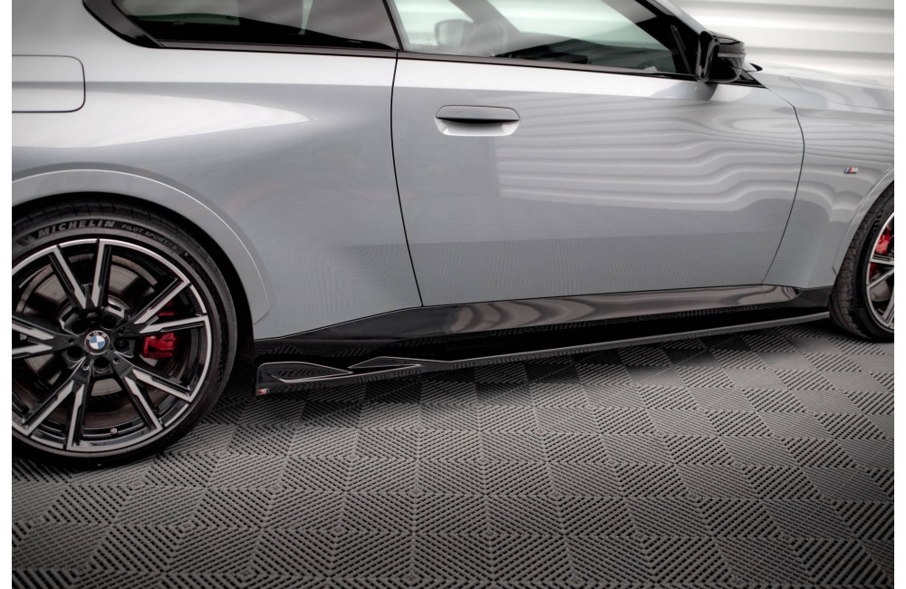 Side Skirts Diffusers V.1 BMW 2 Coupe M-Pack / M240i G42 Side Skirts Diffusers V.1 BMW 2 Coupe M-Pack / M240i G42