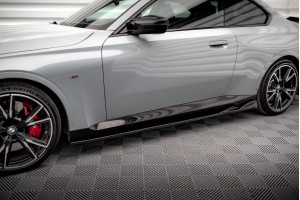 Side Skirts Diffusers V.1 BMW 2 Coupe M-Pack / M240i G42 Side Skirts Diffusers V.1 BMW 2 Coupe M-Pack / M240i G42