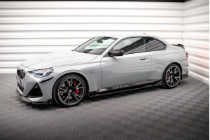 Side Skirts Diffusers V.2 + Flaps BMW 2 Coupe M-Pack / M240i G42 Side Skirts Diffusers V.2 + Flaps BMW 2 Coupe M-Pack / M240i G42