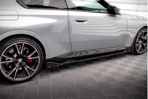 Side Skirts Diffusers V.2 + Flaps BMW 2 Coupe M-Pack / M240i G42 Side Skirts Diffusers V.2 + Flaps BMW 2 Coupe M-Pack / M240i G42