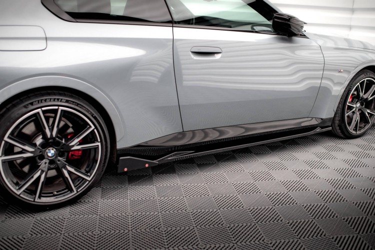 Πλαϊνές Skirts Diffusers V.2 + Flaps BMW 2 Coupe M-Pack / M240i G42