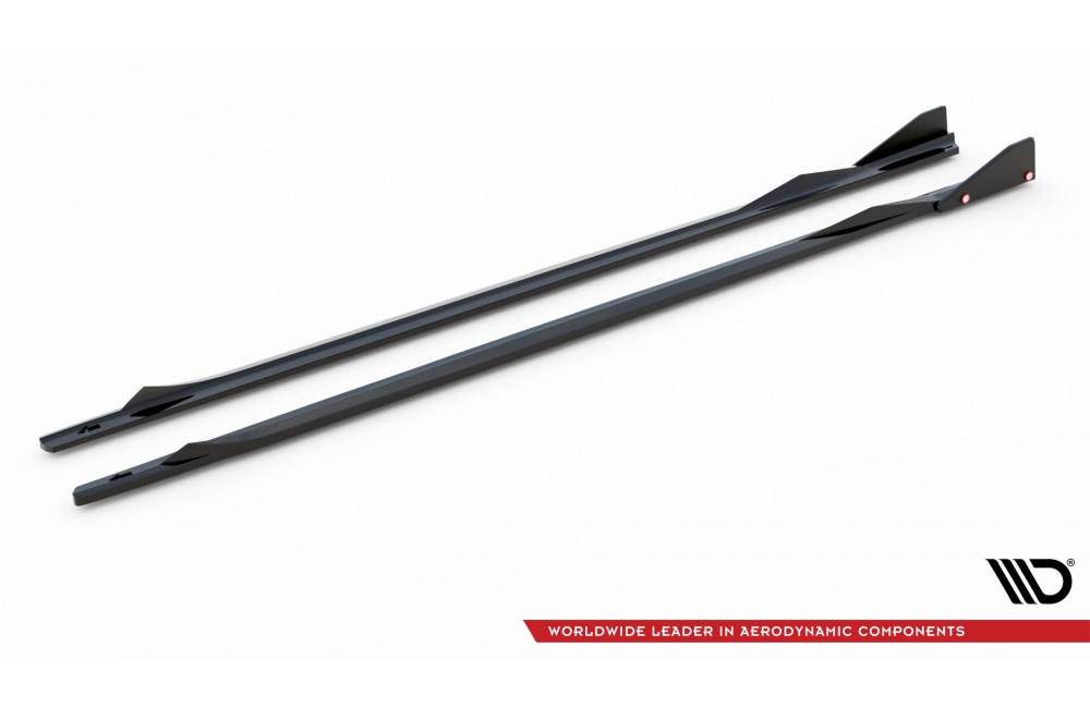 Side Skirts Diffusers V.2 + Flaps BMW 2 Coupe M-Pack / M240i G42 Side Skirts Diffusers V.2 + Flaps BMW 2 Coupe M-Pack / M240i G42