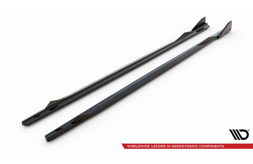 Side Skirts Diffusers V.2 + Flaps BMW 2 Coupe M-Pack / M240i G42 Side Skirts Diffusers V.2 + Flaps BMW 2 Coupe M-Pack / M240i G42