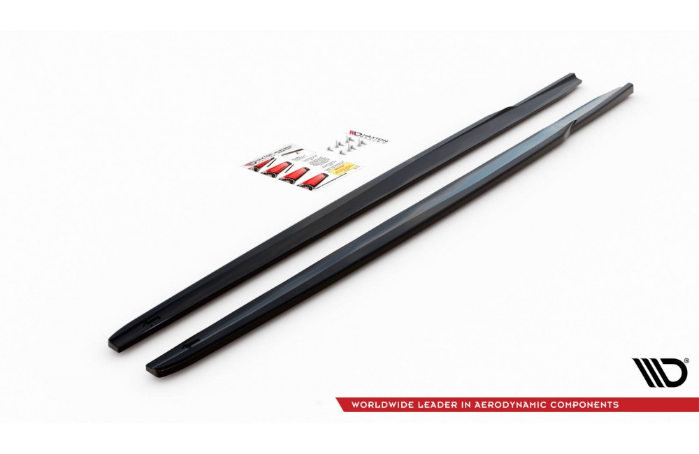 Side Skirts Diffusers V.1 BMW 2 Gran Coupe M-Pack / M235i F44 Side Skirts Diffusers V.1 BMW 2 Gran Coupe M-Pack / M235i F44