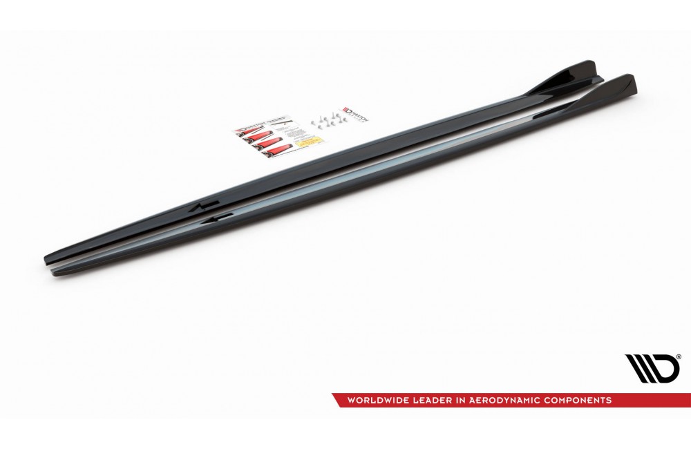 Side Skirts Diffusers V.2 BMW 2 Gran Coupe M-Pack / M235i F44