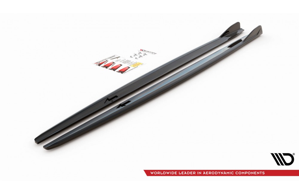 Side Skirts Diffusers V.2 BMW 2 Gran Coupe M-Pack / M235i F44