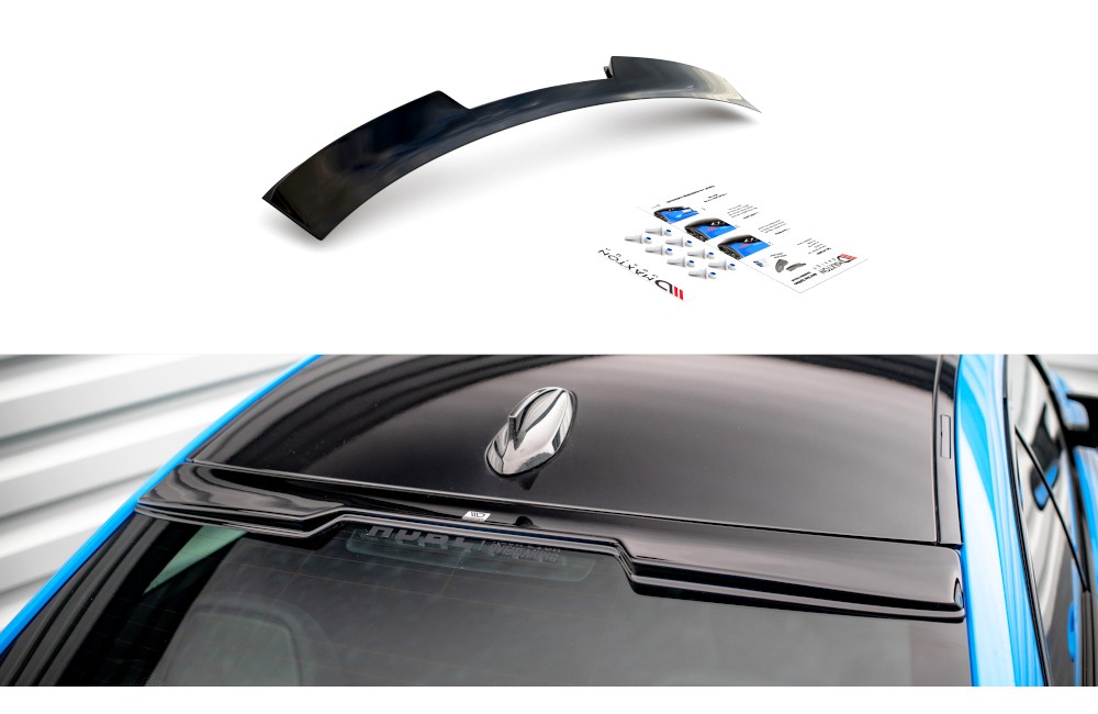 The extension of the rear window BMW M2 F87