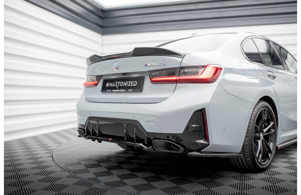 Rear Splitter (with vertical bars) V.1 BMW M340i G20 / G21 Facelift